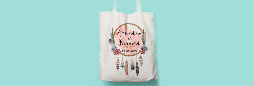 Tote bag mariage et EVJF